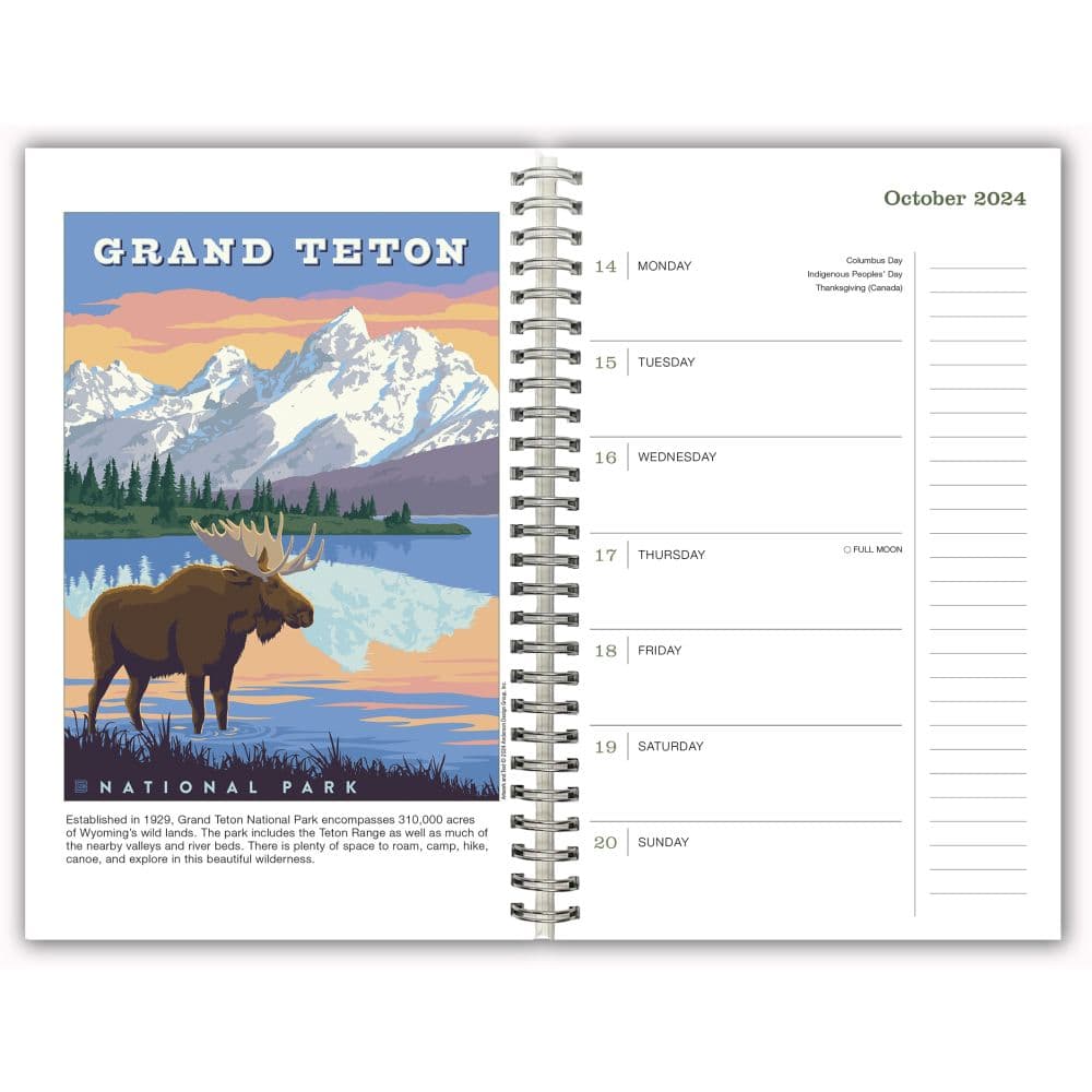 National Parks Classic Posters 2025 Planner Second Alternate Image width=&quot;1000&quot; height=&quot;1000&quot;