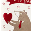 image Bear with Heart Valentine&#39;s Day Card Fourth Alternate Image width=&quot;1000&quot; height=&quot;1000&quot;