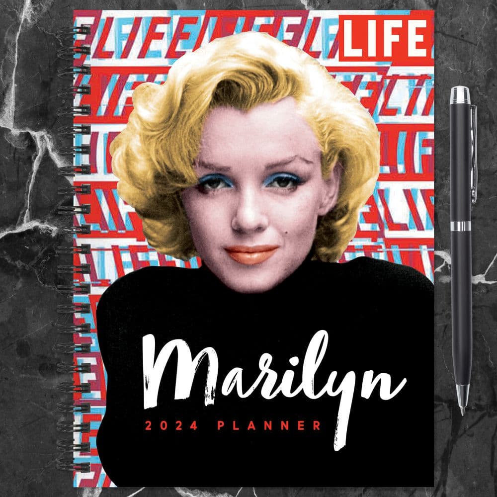 Marilyn Monroe Medium 2024 Planner Wall Calendar Sixth Alternate Image width="1000" height="1000"