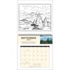 image Bob Ross Coloring 2025 Wall Calendar Fourth Alternate Image width=&quot;1000&quot; height=&quot;1000&quot;