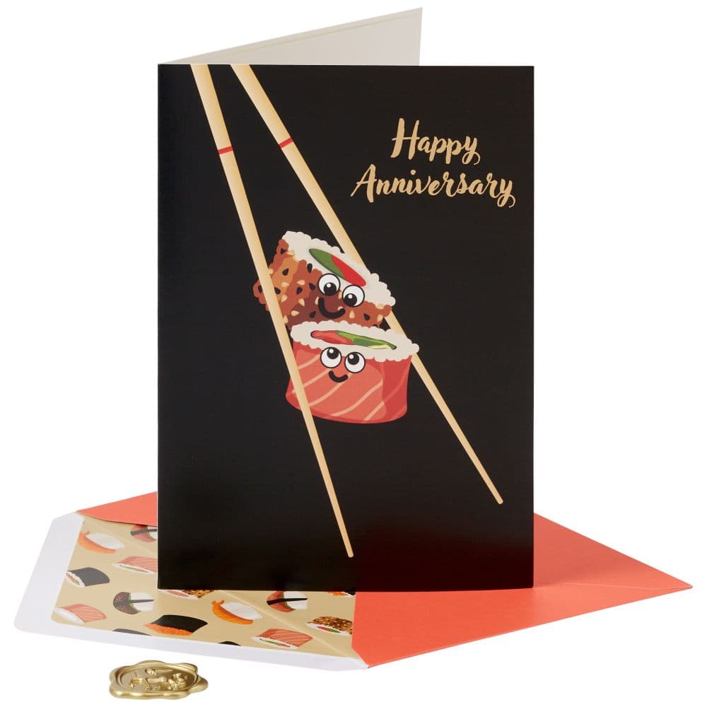 Sushi Anniversary Card Seventh Alternate Image width=&quot;1000&quot; height=&quot;1000&quot;