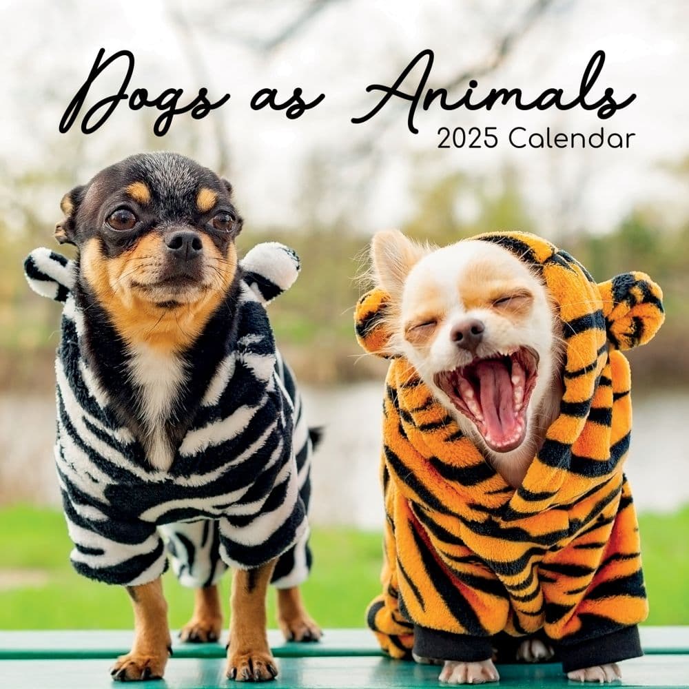 Dogs as Animals 2025 Wall Calendar Main Product Image width=&quot;1000&quot; height=&quot;1000&quot;