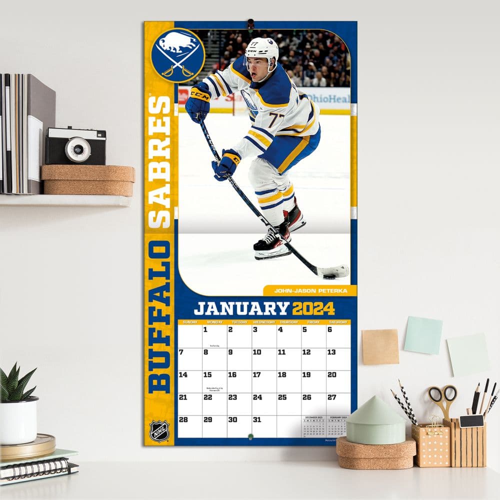 Buffalo Sabres 2024 Wall Calendar Fourth Alternate Image width=&quot;1000&quot; height=&quot;1000&quot;