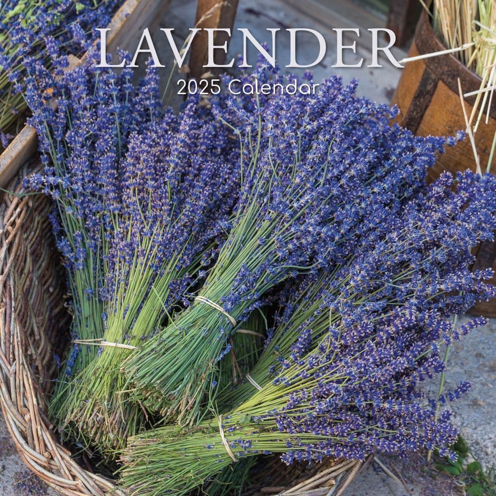 Lavender 2025 Wall Calendar Main Product Image width=&quot;1000&quot; height=&quot;1000&quot;