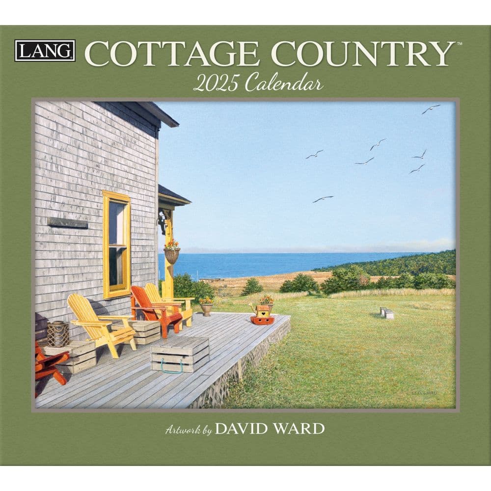 Cottage Country 2025 Wall Calendar by David Ward_Main Image