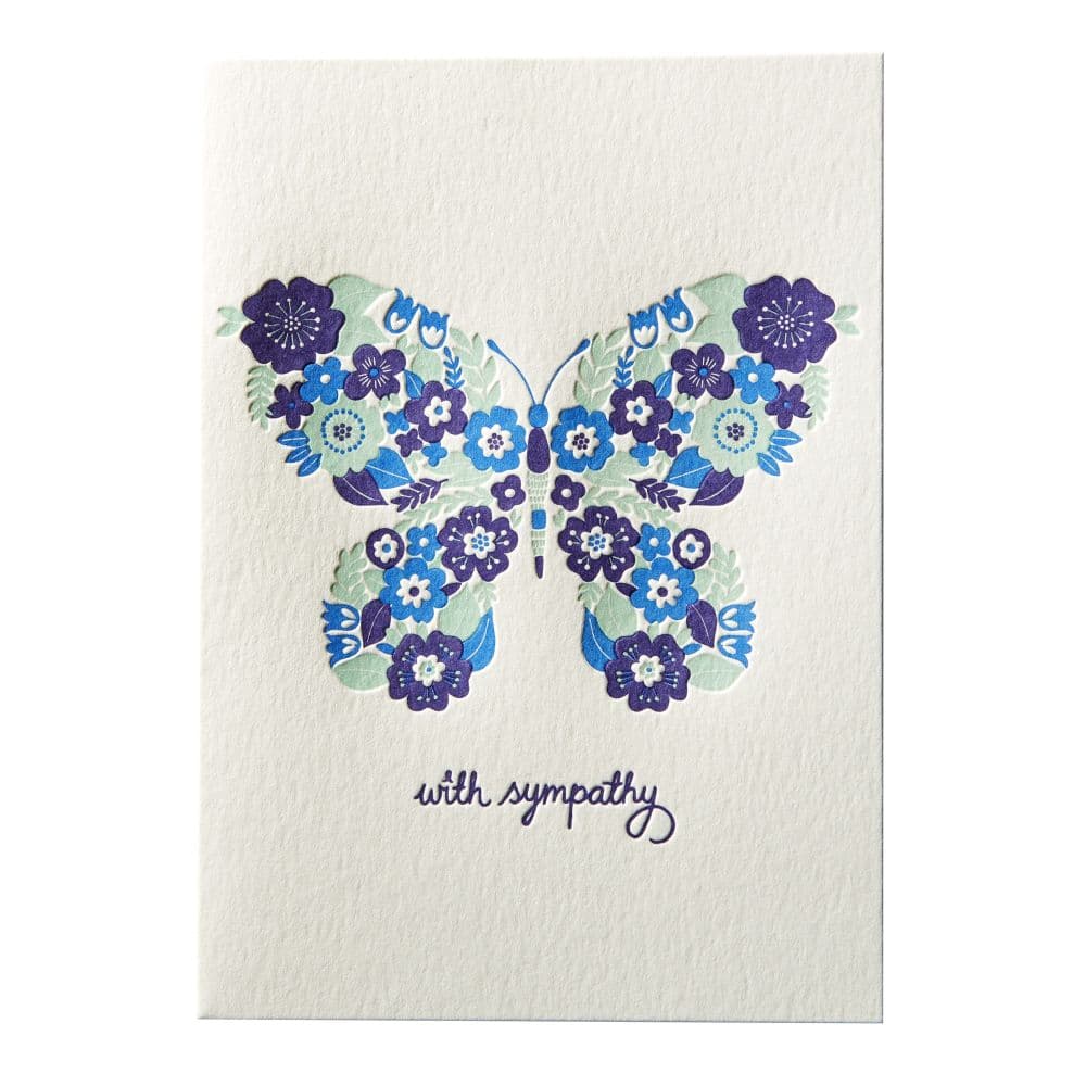 Butterfly Sympathy Card First Alternate Image width=&quot;1000&quot; height=&quot;1000&quot;