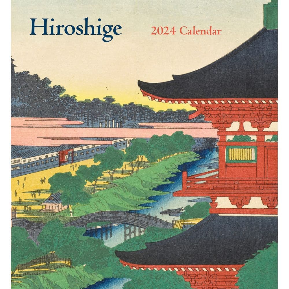 Hiroshige 2024 Wall Calendar_Main Image