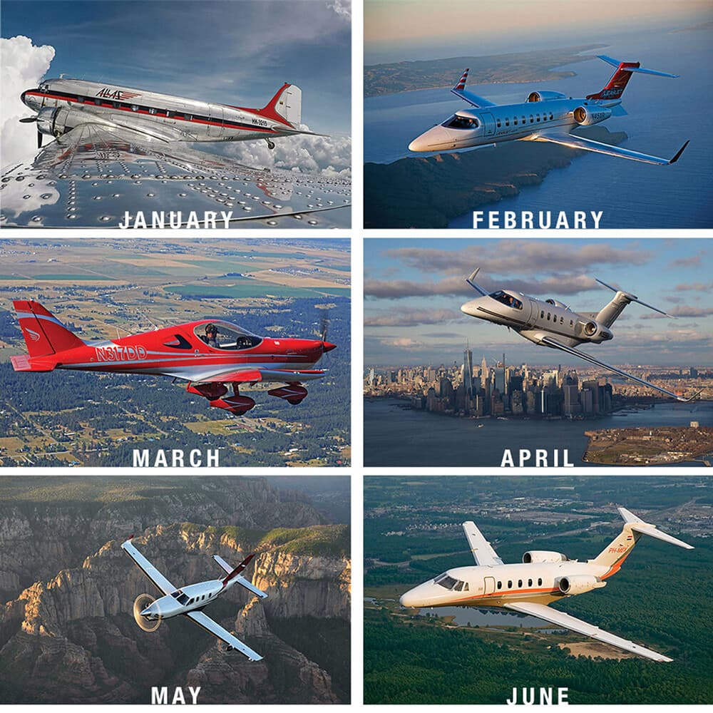 General Aviation Deluxe 2024 Wall Calendar Second Alternate Image width=&quot;1000&quot; height=&quot;1000&quot;