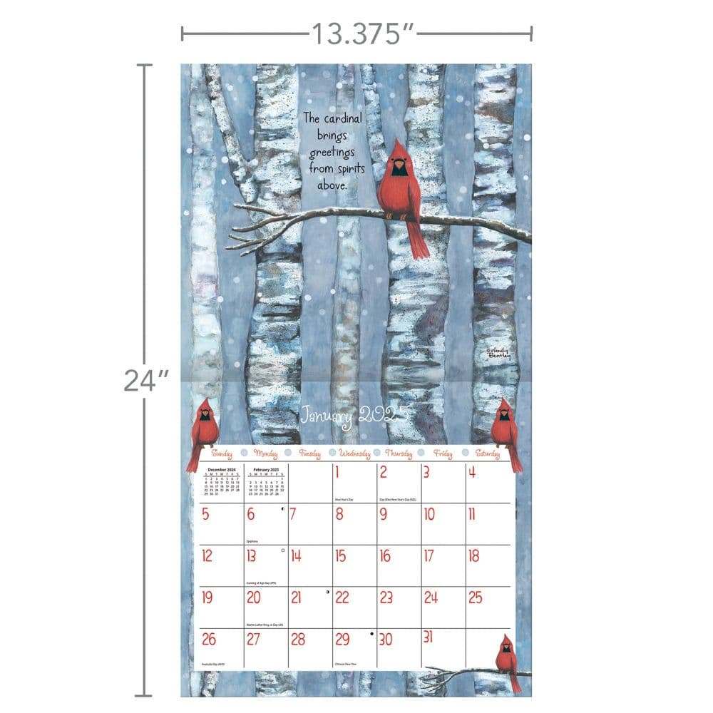 Favorite Things by Wendy Bentley 2025 Wall Calendar Third Alternate Image width=&quot;1000&quot; height=&quot;1000&quot;