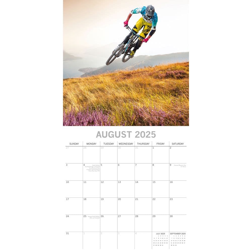 Mountain Biking 2025 Wall Calendar Third Alternate Image width=&quot;1000&quot; height=&quot;1000&quot;