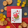 image Bee My Valentine Valentine&#39;s Day Card lifestyle
