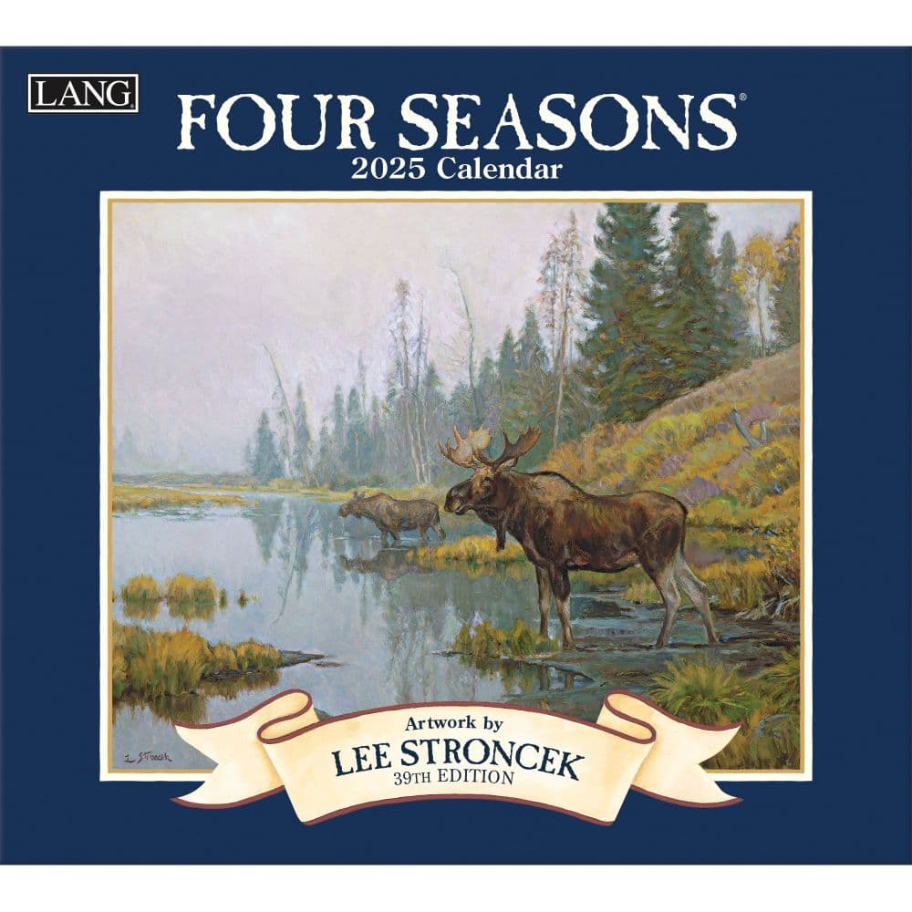 Four Seasons by Lee Stroncek 2025 Wall Calendar Main Product Image width=&quot;1000&quot; height=&quot;1000&quot;