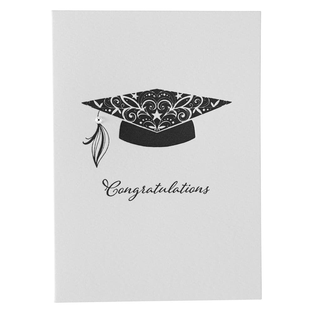 Femme Grad Hat Graduation Card First Alternate Image width=&quot;1000&quot; height=&quot;1000&quot;