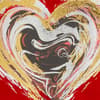 image Marbleized Heart Valentine&#39;s Day Card Fifth Alternate Image width=&quot;1000&quot; height=&quot;1000&quot;