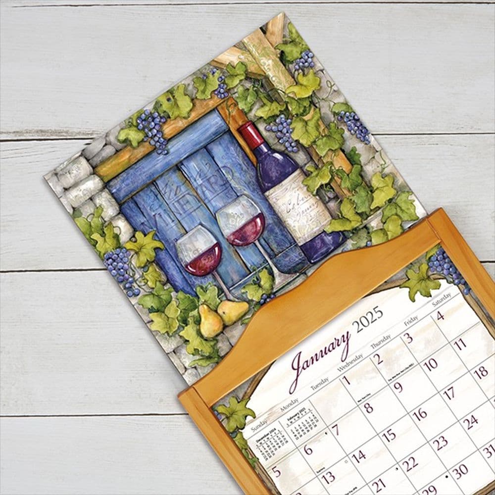 Wine Country by Susan Winget 2025 Wall Calendar Fifth Alternate Image width=&quot;1000&quot; height=&quot;1000&quot;