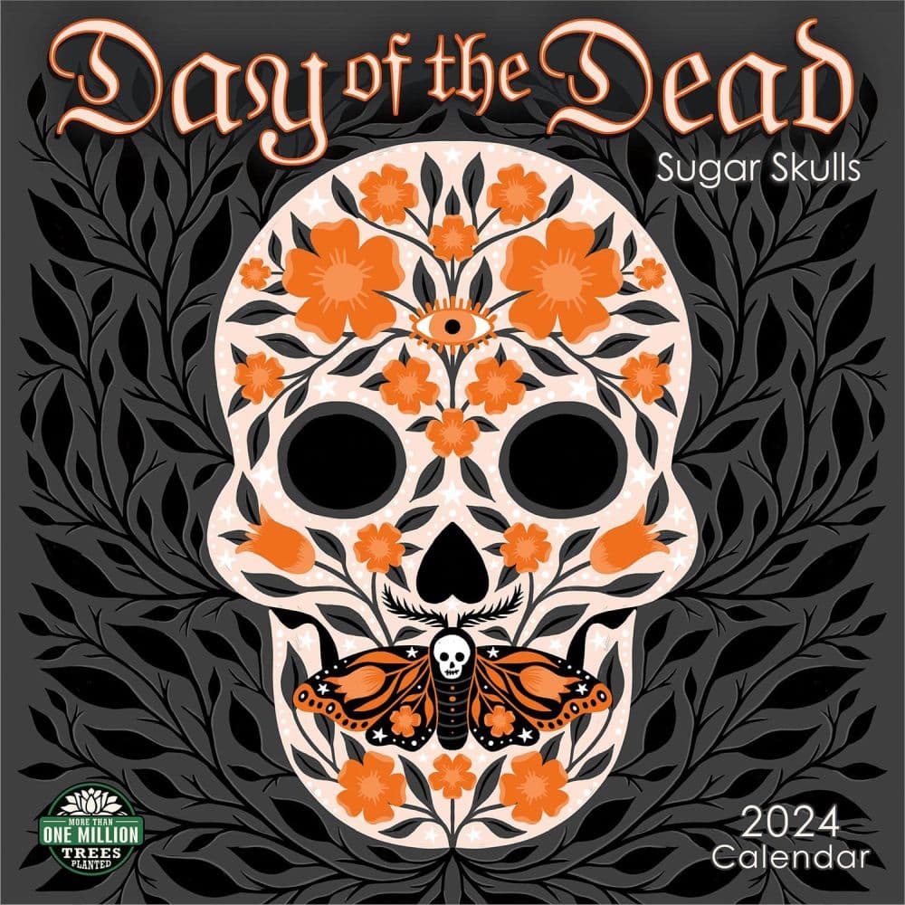 Day of the Dead 2024 Wall Calendar Main Product Image width=&quot;1000&quot; height=&quot;1000&quot;