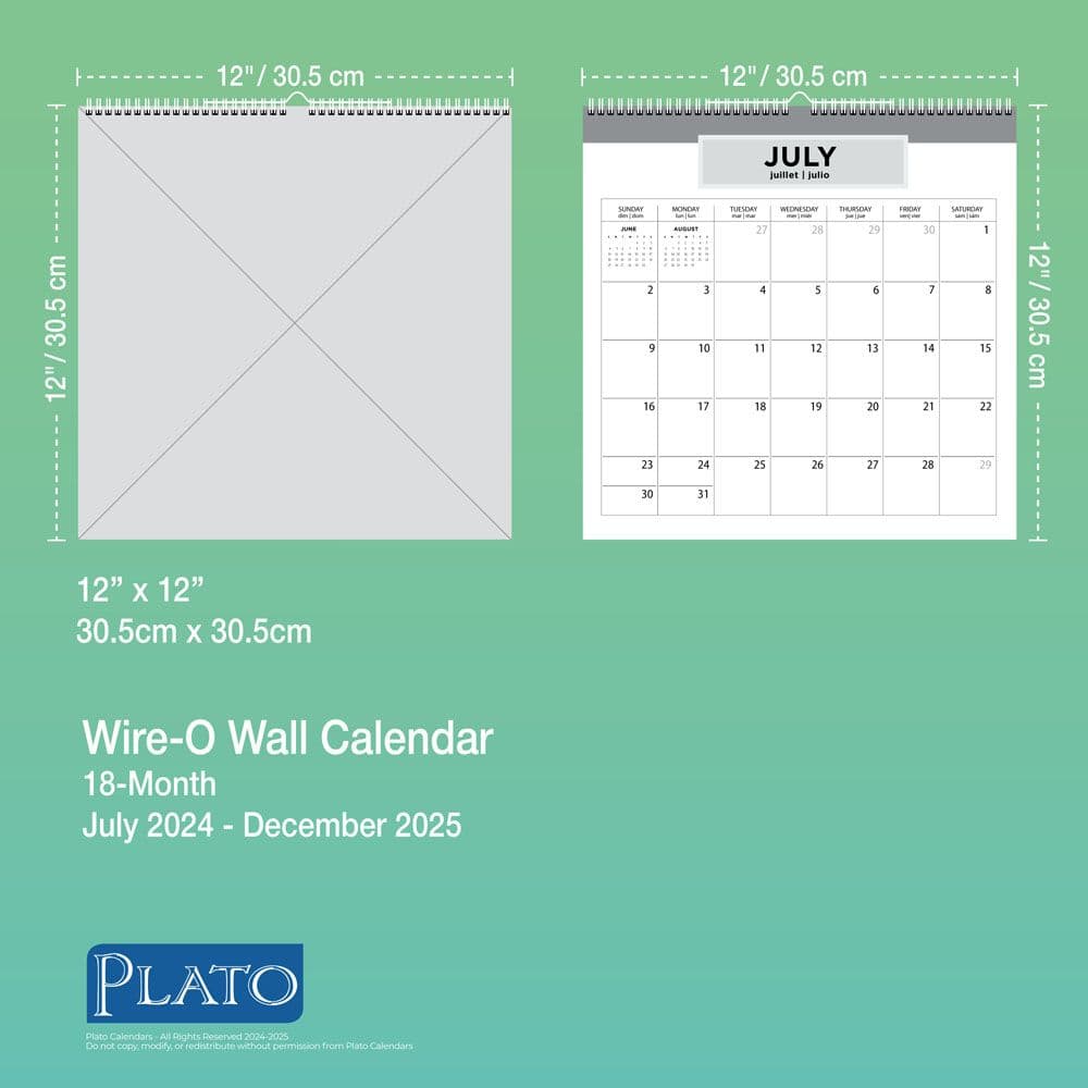 Bonnie Marcus Plato 2025 Wall Calendar Sixth  Alternate Image width=&quot;1000&quot; height=&quot;1000&quot;
