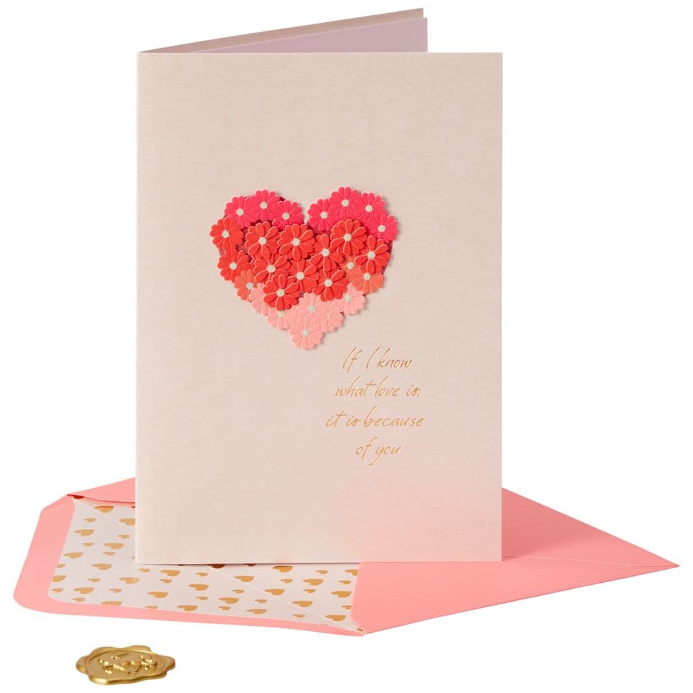 Flower Heart Greeting Card 5th Product Detail  Image width=&quot;1000&quot; height=&quot;1000&quot;