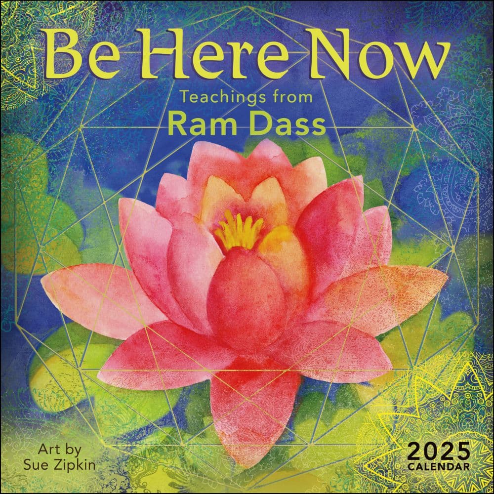 Be Here Now 2025 Wall Calendar Main Product Image width=&quot;1000&quot; height=&quot;1000&quot;