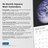 image Outer Space Plato 2025 Wall Calendar