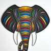 image Elephant Head Quilling Birthday Card