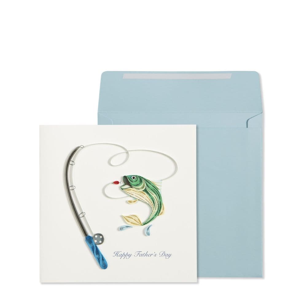 image Fishing Rod and Fish Father&#39;s Day Card Main Product  Image width=&quot;1000&quot; height=&quot;1000&quot;