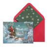 image Santa Overlooking Village 8 Count Boxed Christmas Cards Main Product Image width=&quot;1000&quot; height=&quot;1000&quot;