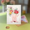 image Pink Cowgirl Boots Mother's Day Card