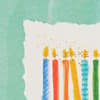 image Row and Candles Birthday Card  Fifth Alternate Image width=&quot;1000&quot; height=&quot;1000&quot;