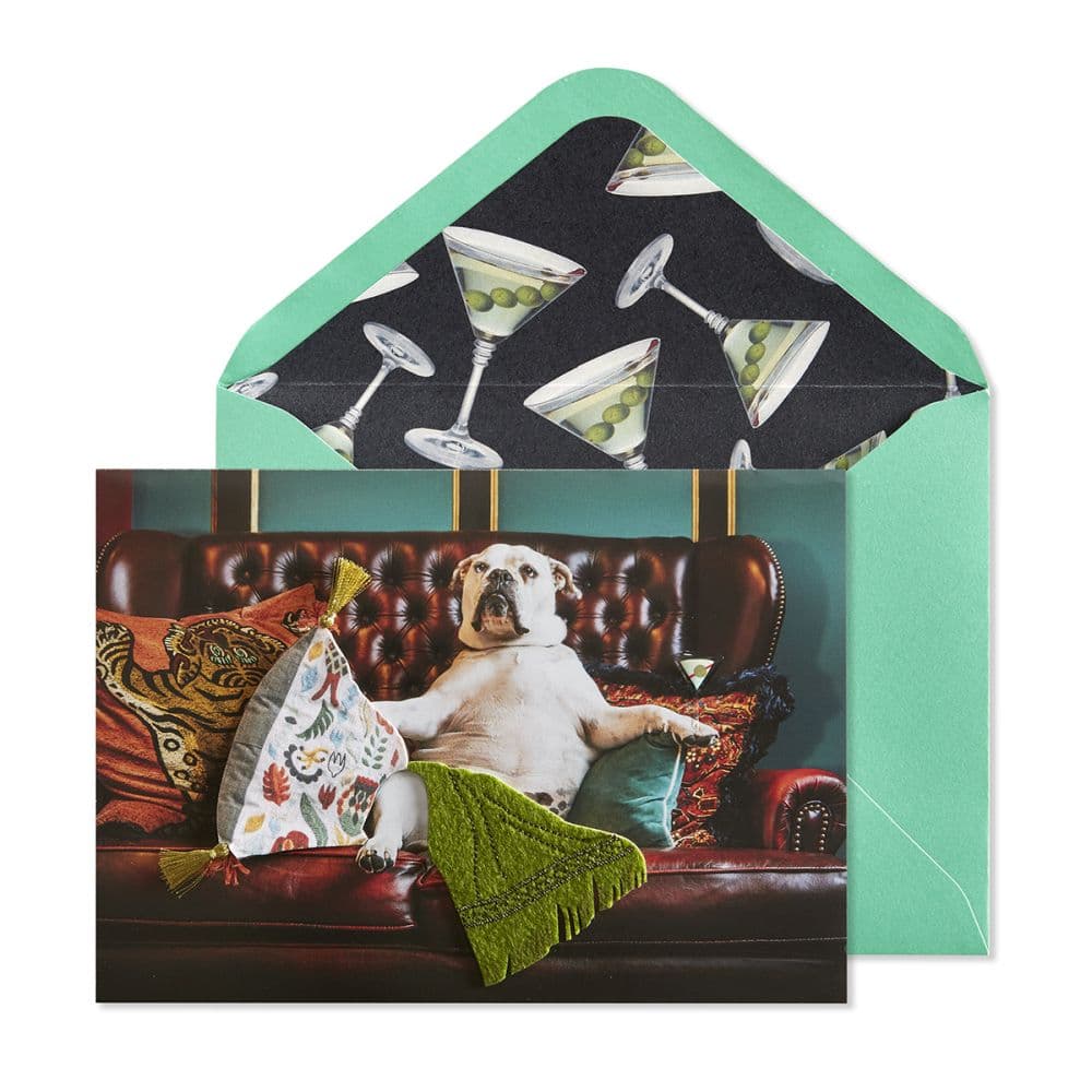 Dog on Couch Birthday Card Main Product Image width=&quot;1000&quot; height=&quot;1000&quot;