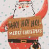 image Santa with Bell 10 Count Boxed Christmas Cards Fourth Alternate Image width=&quot;1000&quot; height=&quot;1000&quot;