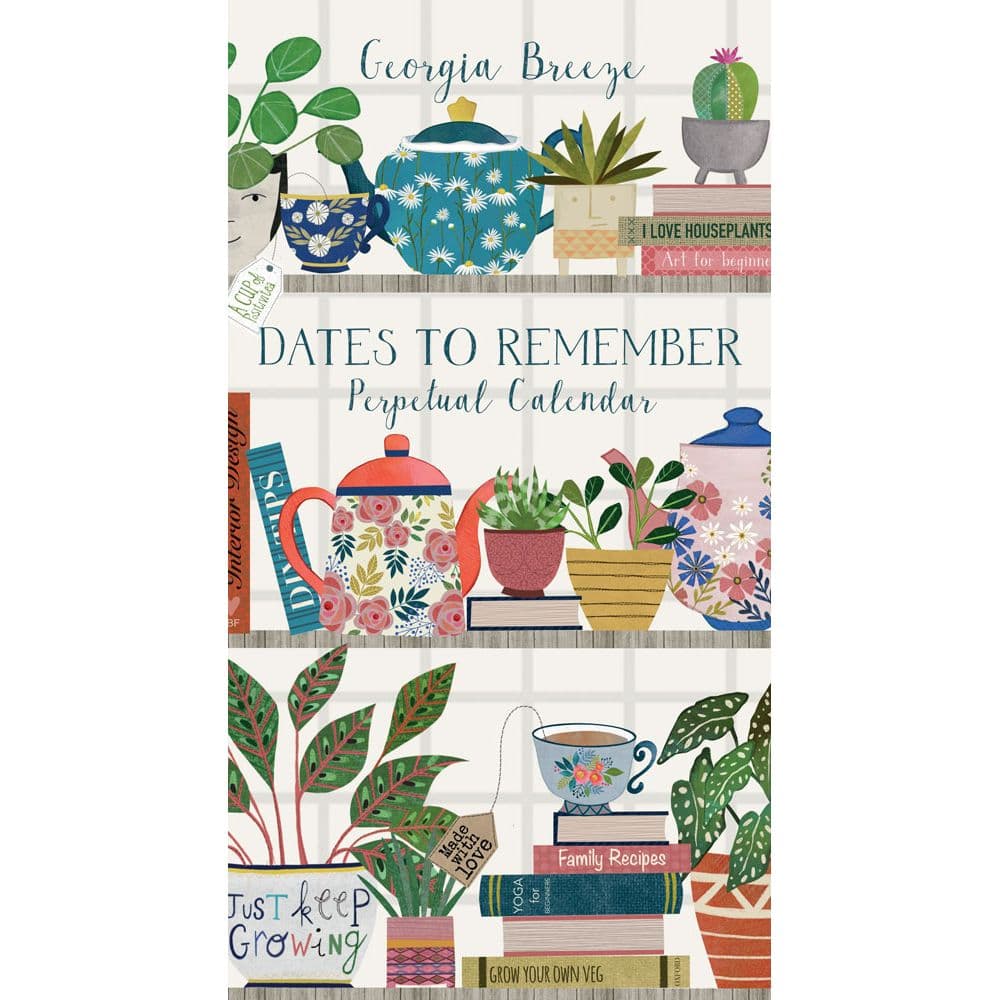 Dates To Remember Perpetual Wall Calendar Main  Image width="1000" height="1000"