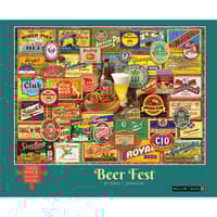 image Beer Fest 1000 Piece Puzzle Fourth Alternate  Image width="1000" height="1000"