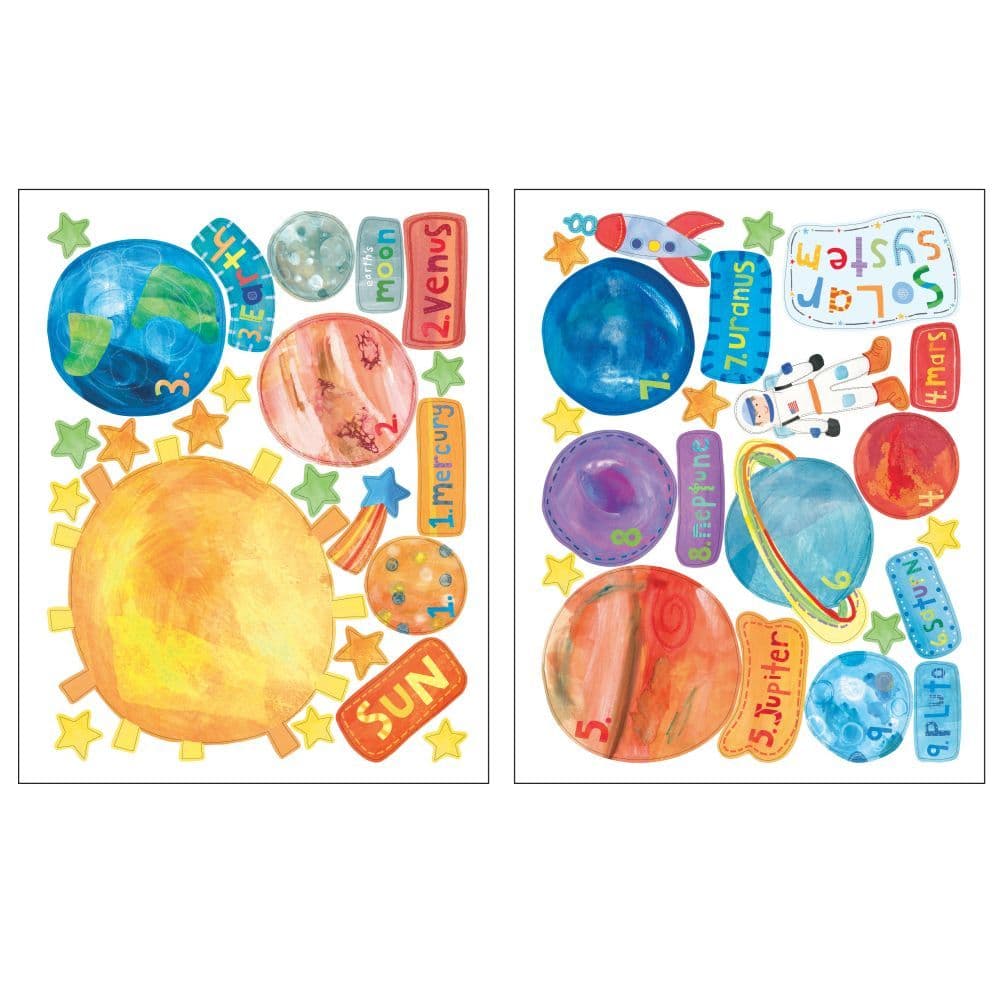 Solar System Wall Decal Set Main Image