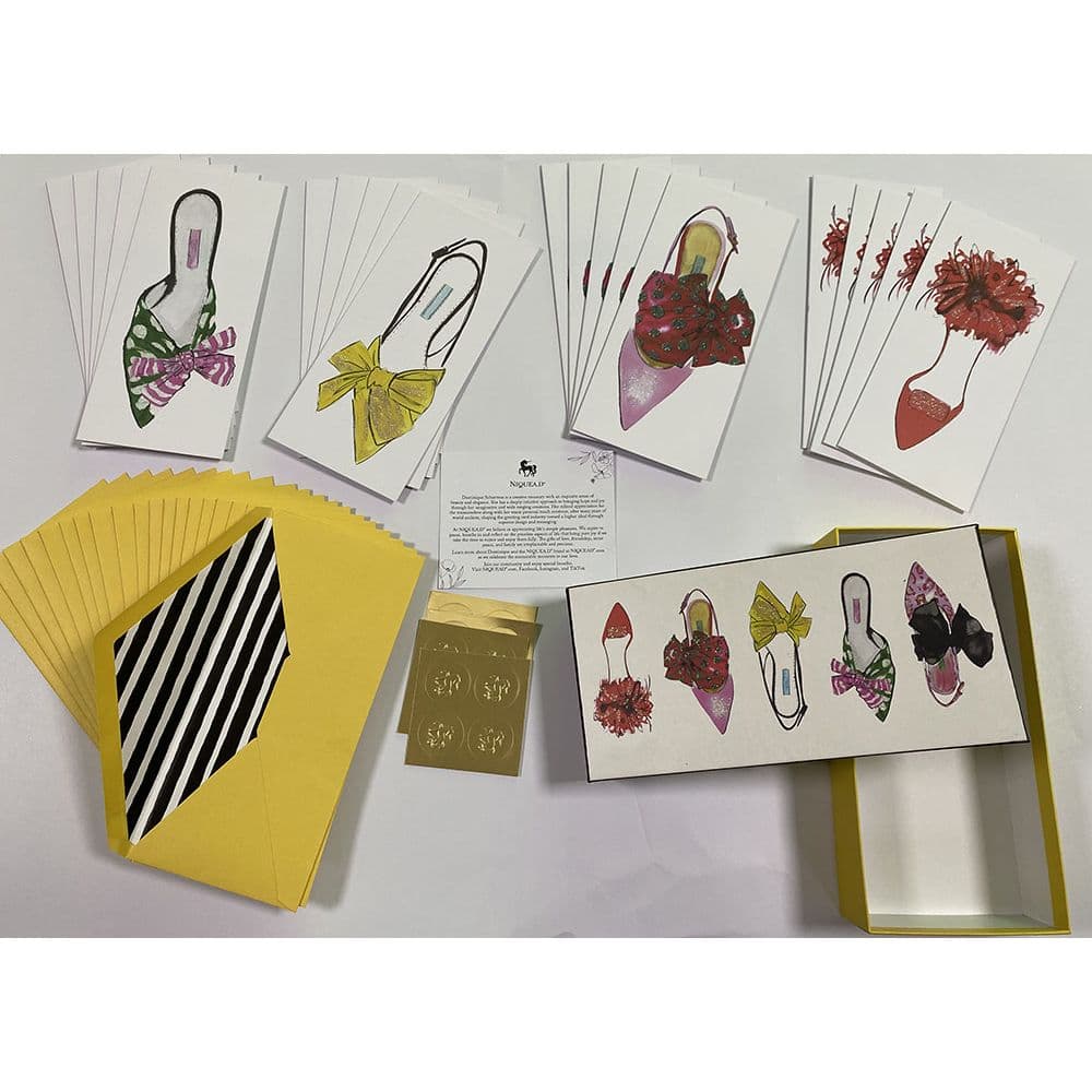 image Shoe Couture Assorted Boxed Note Cards