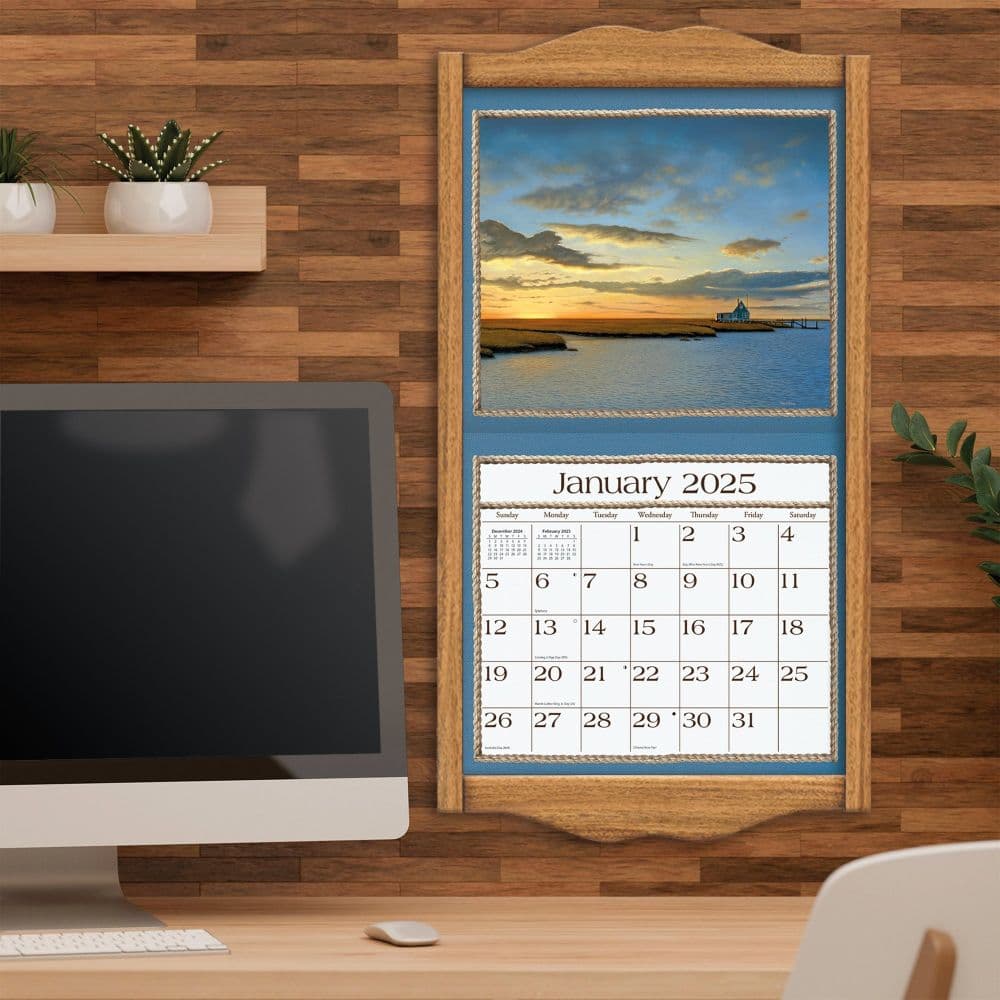 Seaside by Daniel Pollera 2025 Wall Calendar Fourth Alternate Image width=&quot;1000&quot; height=&quot;1000&quot;