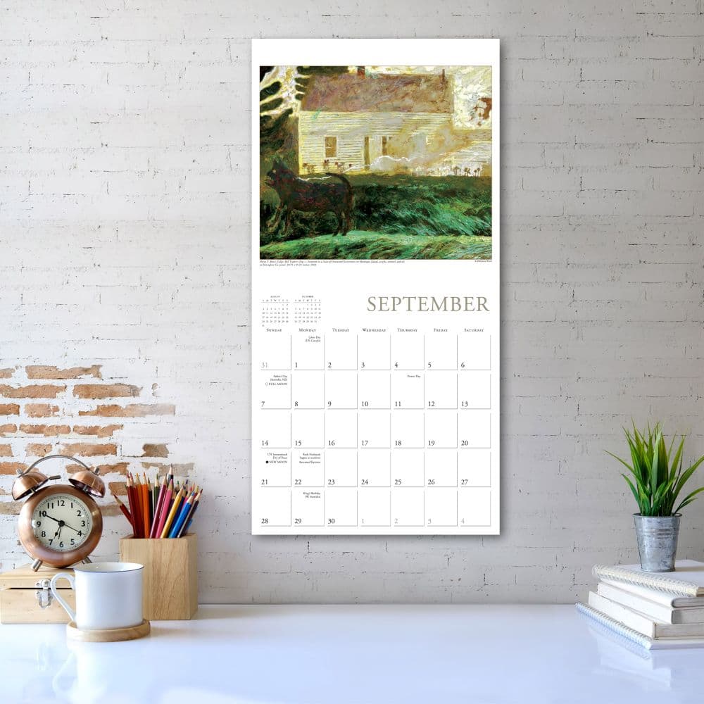 Art Of Jamie Wyeth 2025 Wall Calendar Fourth Alternate Image width=&quot;1000&quot; height=&quot;1000&quot;