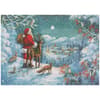 image Santa Overlooking Village 8 Count Boxed Christmas Cards First Alternate Image width=&quot;1000&quot; height=&quot;1000&quot;
