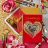 image Marbleized Heart Valentine&#39;s Day Card Seventh Alternate Image width=&quot;1000&quot; height=&quot;1000&quot;