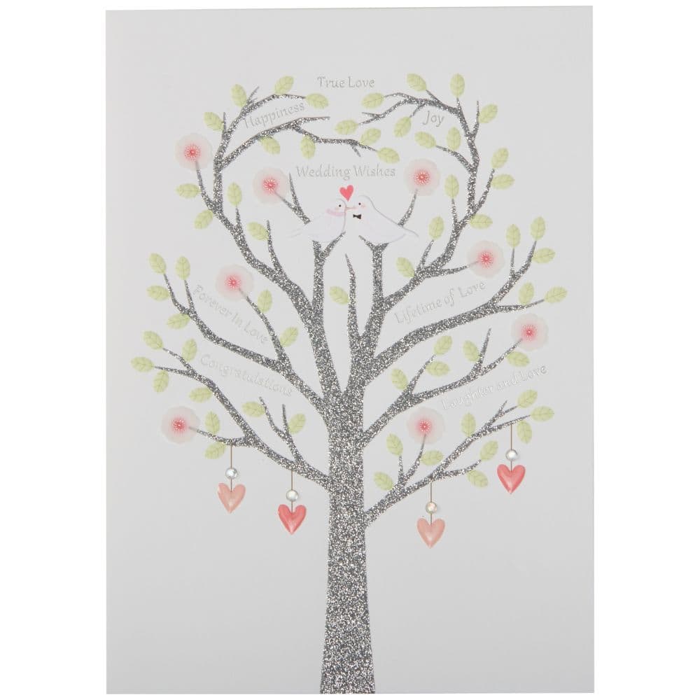 Two Birds in Tree Wedding Card First Alternate Image width=&quot;1000&quot; height=&quot;1000&quot;