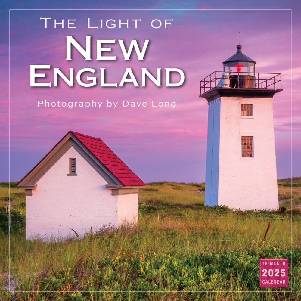 Light of New England 2025 Wall Calendar Main Product Image width=&quot;1000&quot; height=&quot;1000&quot;