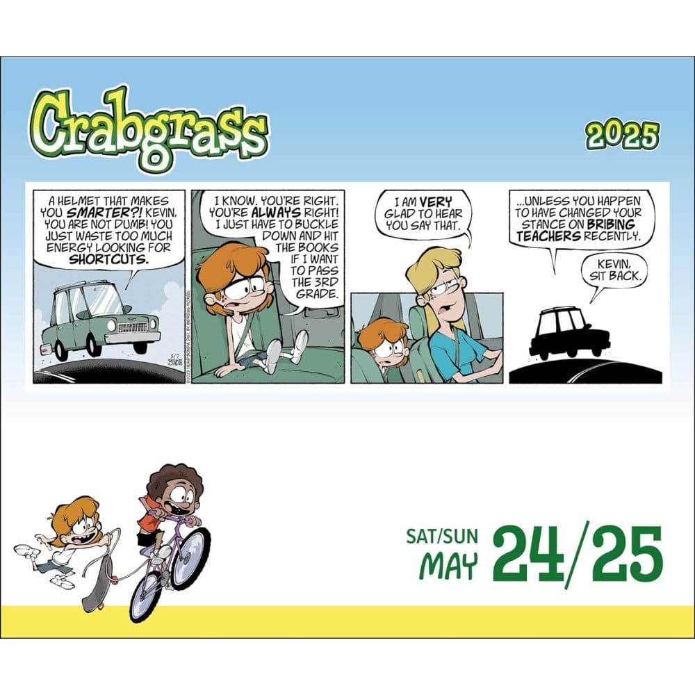 Crabgrass 2025 Desk Calendar Second Alternate Image width=&quot;1000&quot; height=&quot;1000&quot;