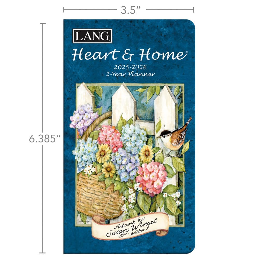 Heart and Home 2025 2 Year Pocket Planner by Susan Winget_ALT4