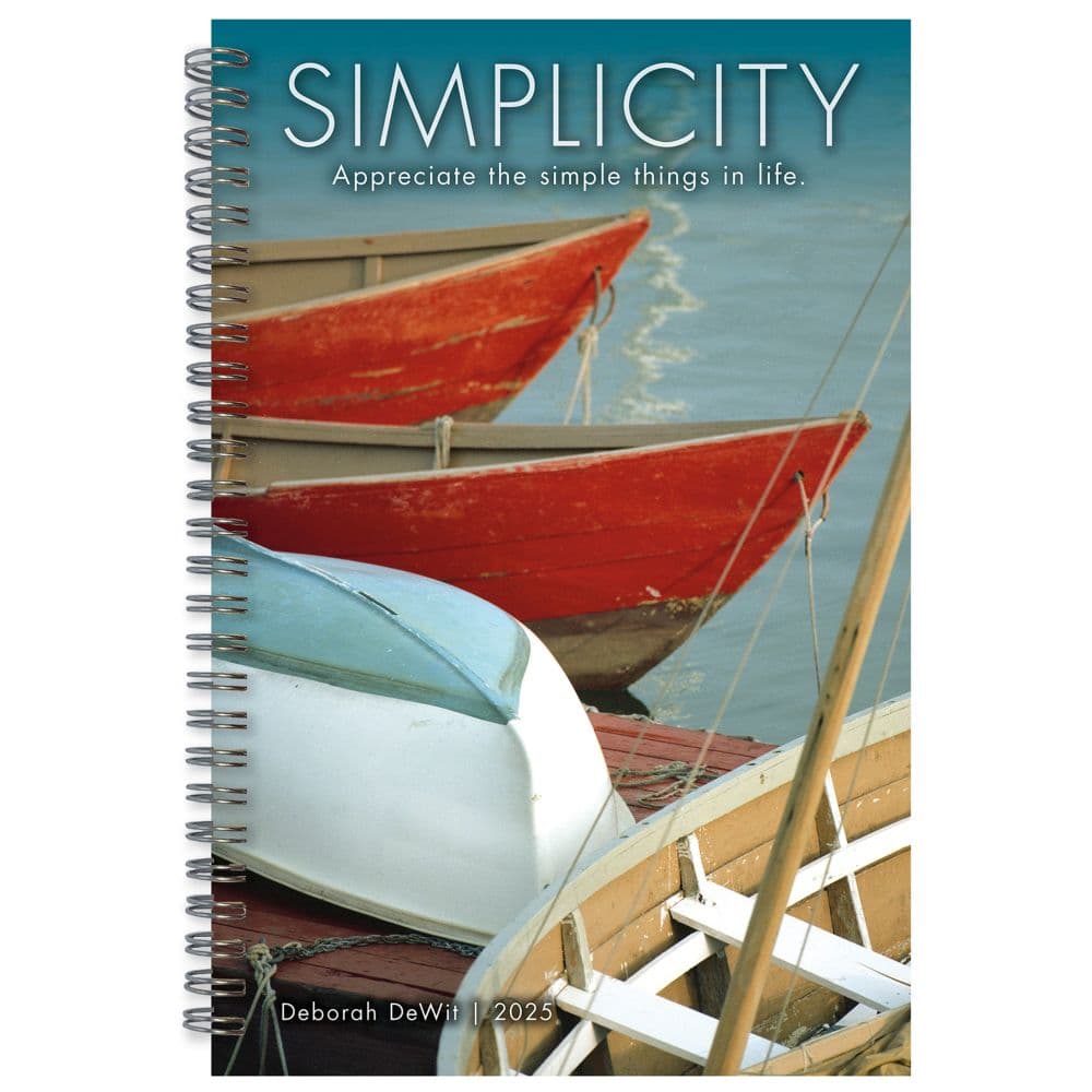 Inspirations For Simpler Life by Deborah Dewit 2025 Planner Main Product Image width=&quot;1000&quot; height=&quot;1000&quot;