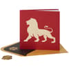 image Gold Leaf Lion Blank Card Sixth Alternate Image width=&quot;1000&quot; height=&quot;1000&quot;