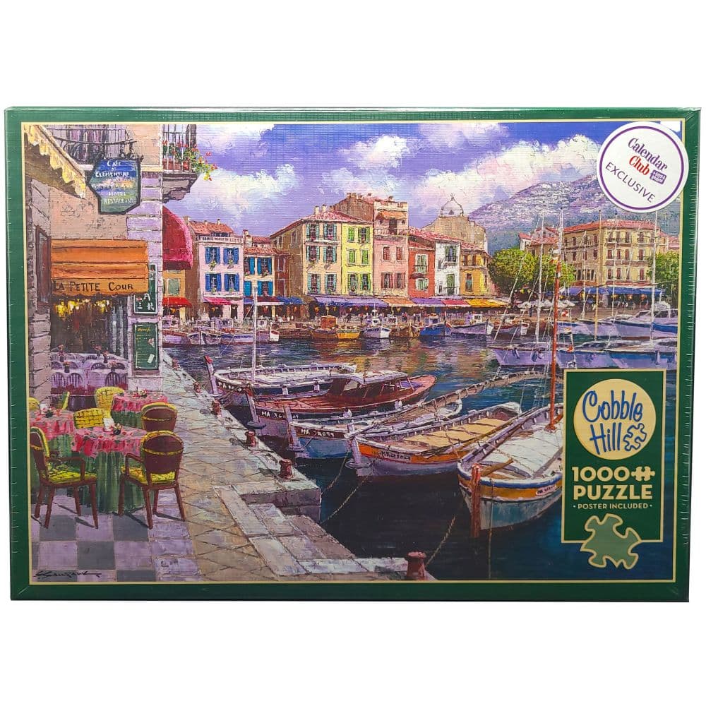 Cafe in Cassis 1000 Piece Puzzle Main Product Image width=&quot;1000&quot; height=&quot;1000&quot;
