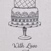 image Etched Wedding Cake Wedding Card Fifth Alternate Image width=&quot;1000&quot; height=&quot;1000&quot;