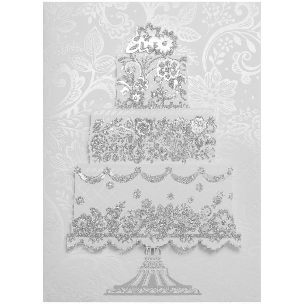 Oversize Elaborate Cake Wedding Card First Alternate Image width=&quot;1000&quot; height=&quot;1000&quot;