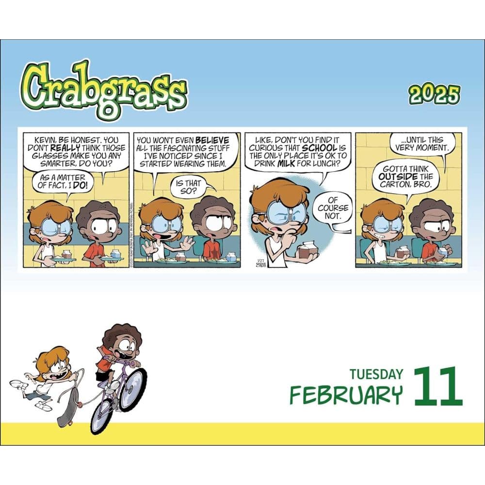 Crabgrass 2025 Desk Calendar First Alternate Image width=&quot;1000&quot; height=&quot;1000&quot;