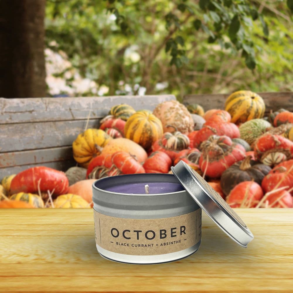 October Candle - Black Currant + Absinthe main image